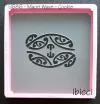 ibicci Maori Wave Cookie stencil